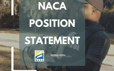 NACA Statement on Minimum Training Requirements for Animal Care & Control Professionals