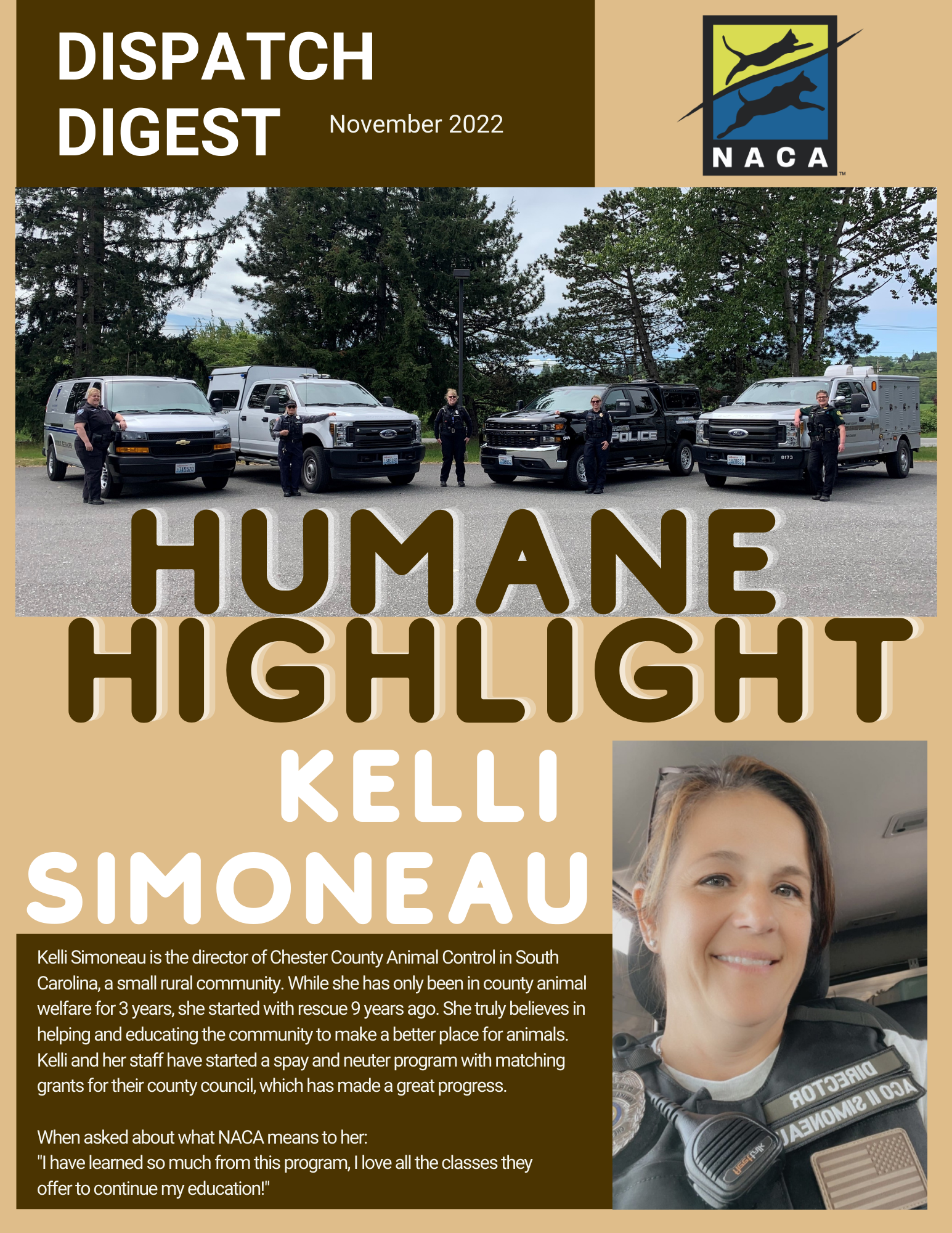 Humane Highlight - Kelli Simoneau