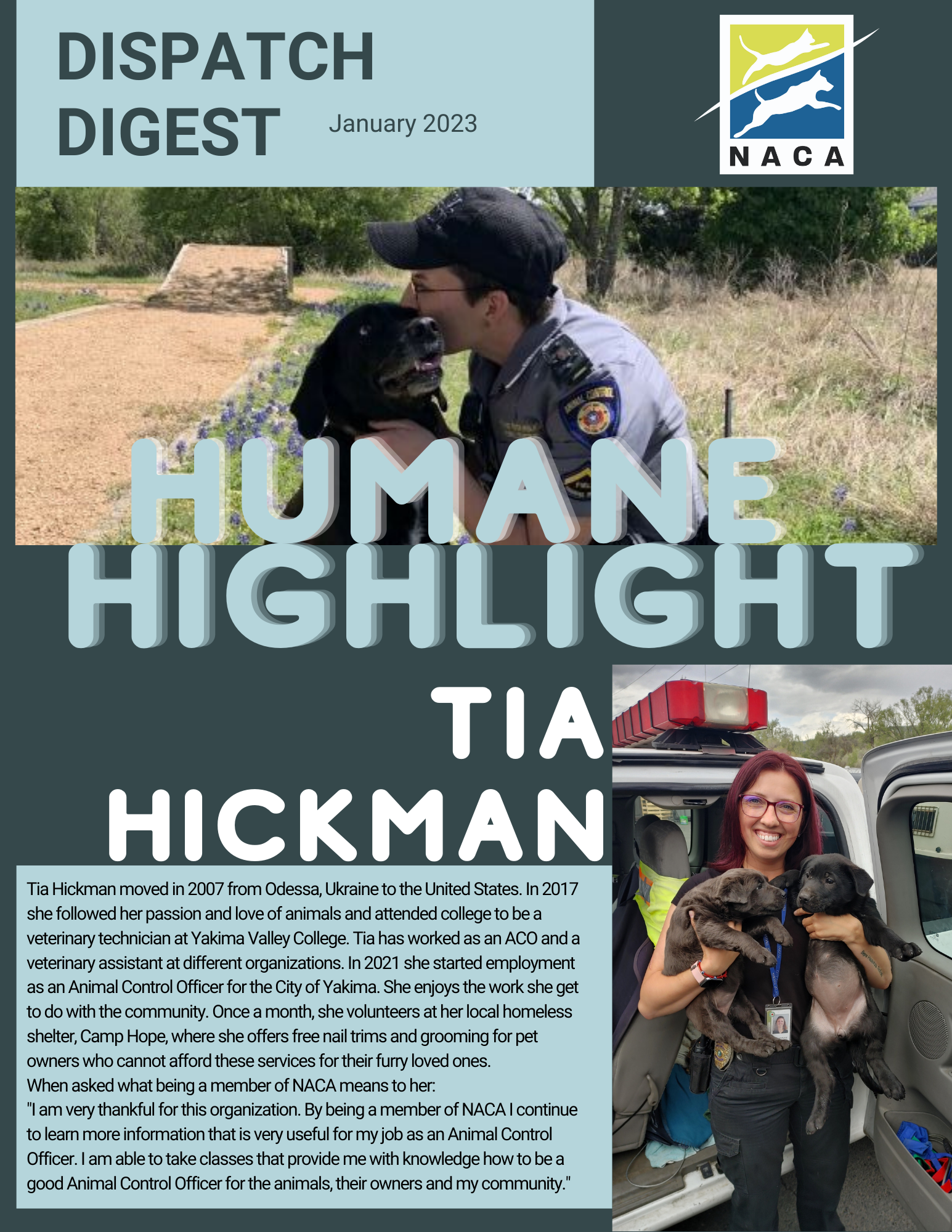 Humane Highlight - Meet Tia Hickman